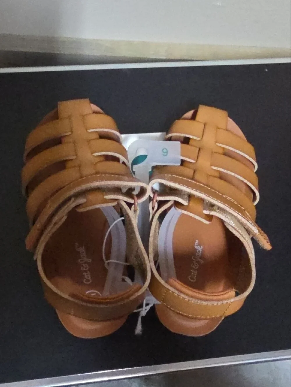 Cat & Jack Tan Kids Fisherman Sandals